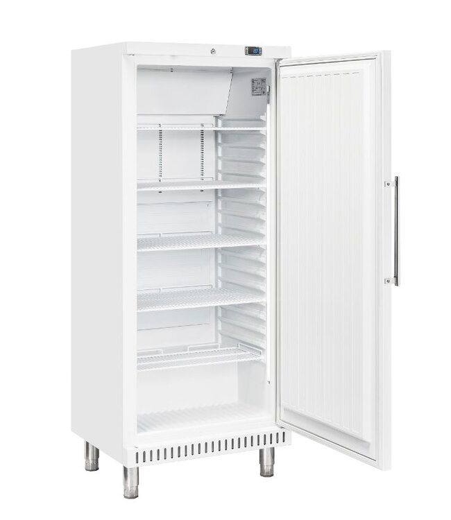 Bakkersvrieskast wit staal | 265L | (H)180x74x68cm