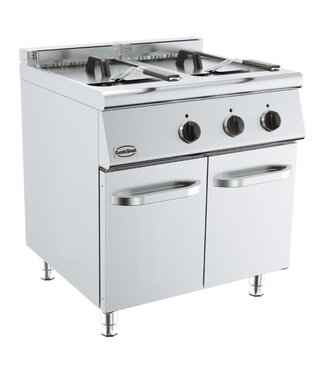 Combisteel Elektrische friteuse 700 Line | 2x10 liter | 2x15kW | (H)90x(B)80x(D)70