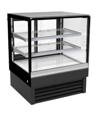 Combisteel Koelvitrine recht model | 190 liter | (H)120x(B)90x(D)68