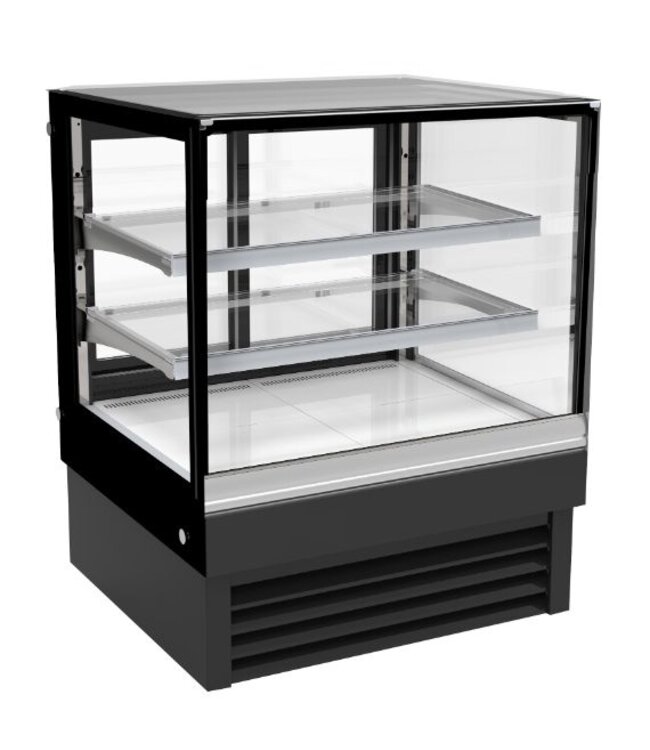 Koelvitrine recht model | 190 liter | (H)120x(B)90x(D)68