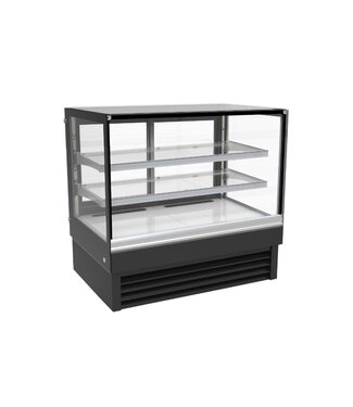 Combisteel Koelvitrine recht model | 257 liter | (H)120x(B)120x(D)68