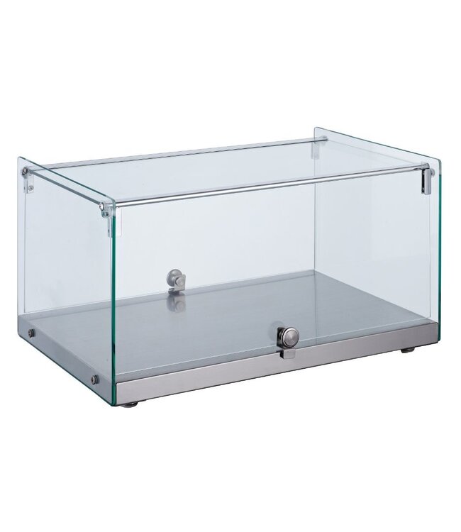 Neutrale display vitrine recht | 35L | (H)30,5x(B)55,4x(D)36,1