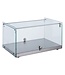 Neutrale display vitrine recht | 35L | (H)30,5x55,4x36,1cm