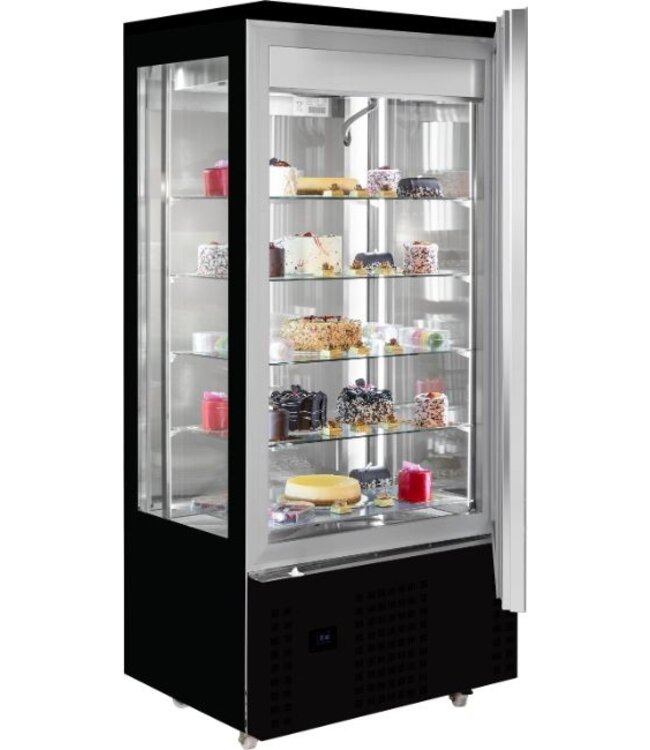 Gekoelde chocoladevitrine | 400L | (H)187x(B)80x(D)66