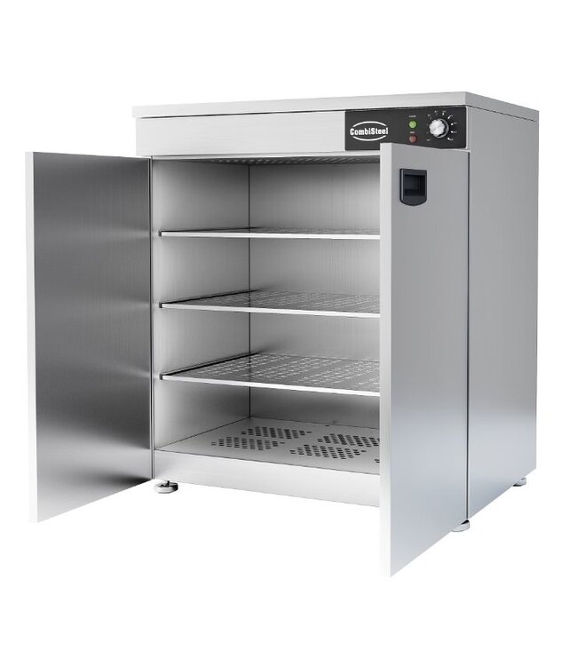 Bordenwarmkast geventileerd | 90-120 borden | (H)85x(B)75x(D)48,5cm