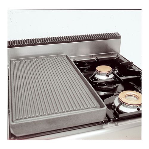 constante Luik Startpunt Grillplaat gietijzer 2 branders Modular 700 | Modular 700 316170 -  HorecaRama