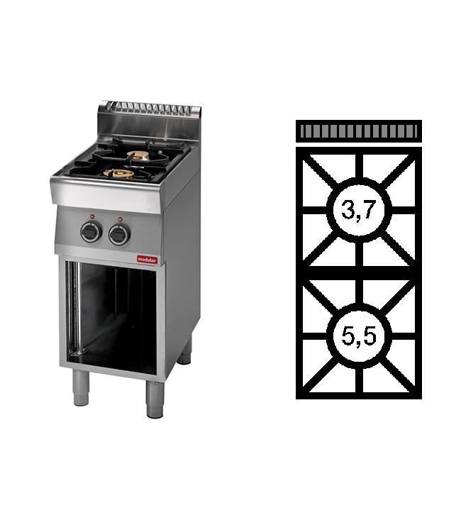 Gaskooktafel Modular 700 - 2-pits