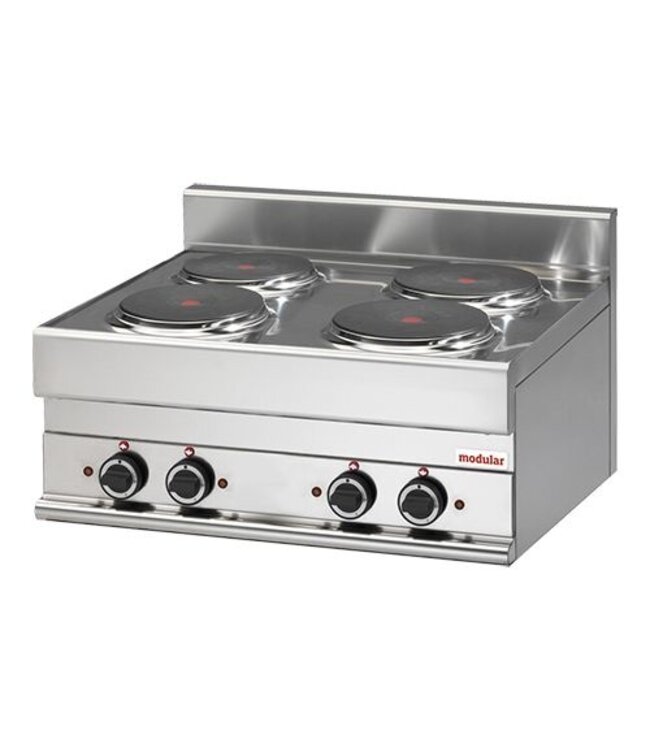 Kooktoestel elektrisch Modular 650 - 4-pits