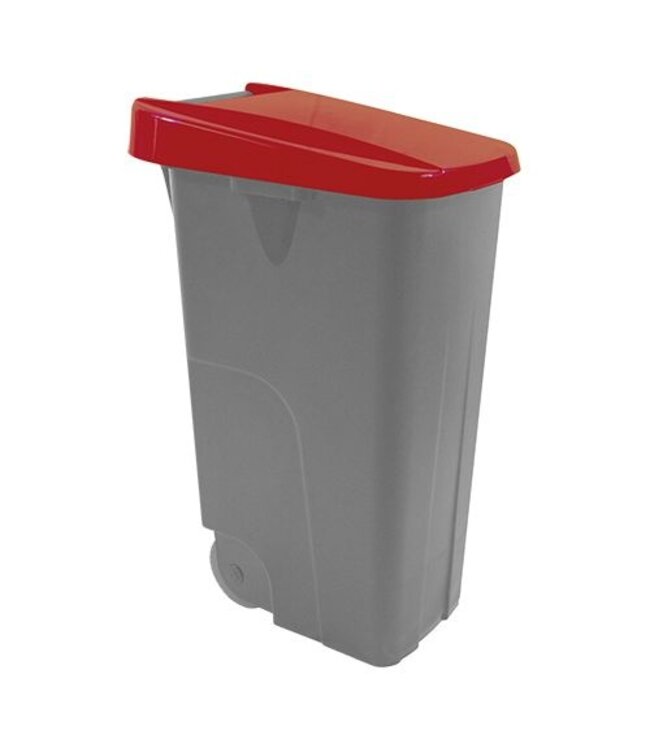 Afvalcontainer - 110 liter - rood