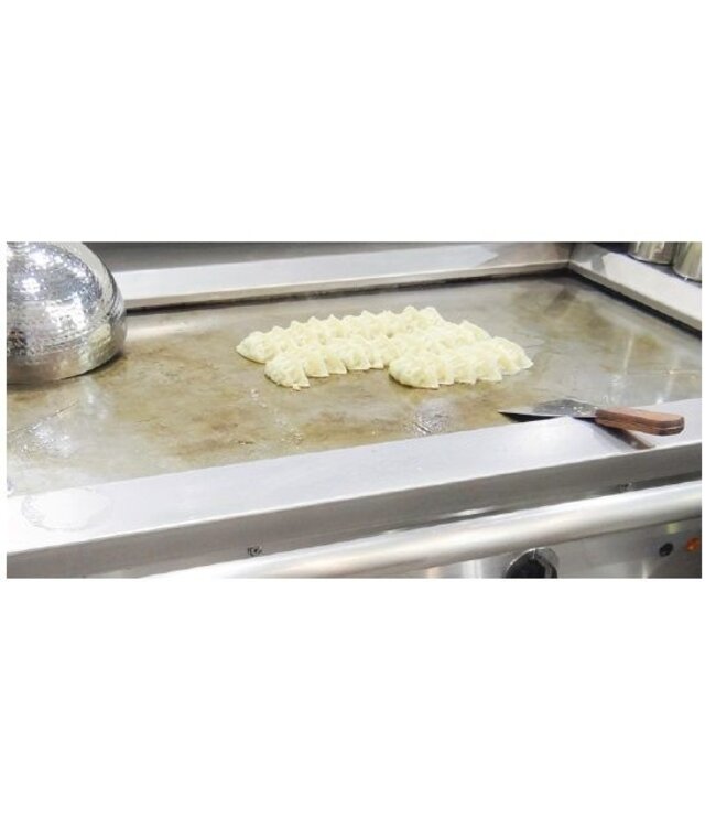 Teppanyaki bakplaat laag | elektra 14,3kW | (H)45x(B)144x(D)87cm