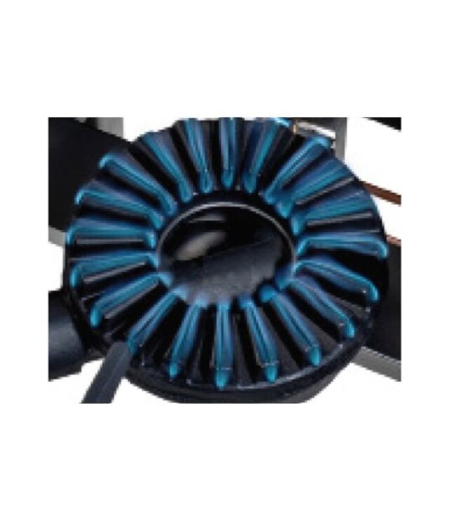 Wokbrander | Aardgas | 1 brander | 13kW | (H)30x(B)40x(D)60cm