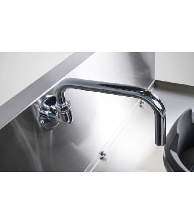 Power woktafel | aardgas | 1 brander | 33kW | (H)75/105x(B)70x(D)75cm