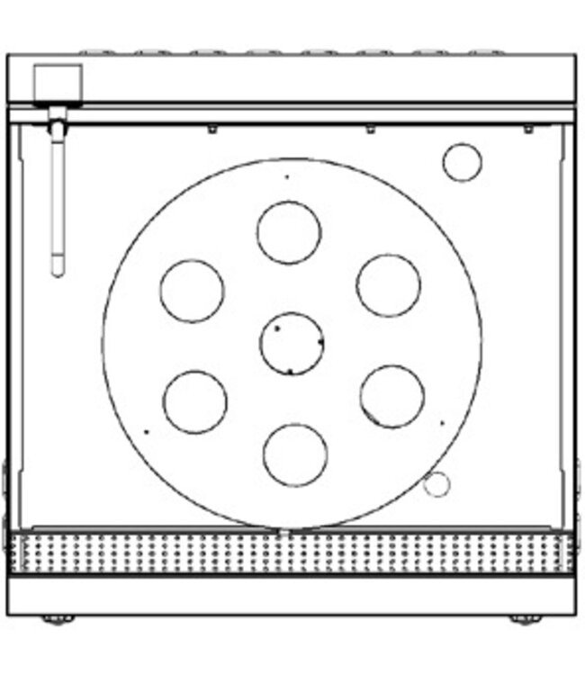 Krachtige dim sum stomer | elektra | 27kW | (H)75/146x(B)90x(D)90cm