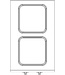 Elektrisch fornuis tafelmodel | 2 zones | 5,2kW | (H)26/29x(B)38x(D)60cm