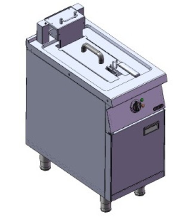Friteuse | 10L | 400V | 8kW | (H)85/106x(B)40x(D)75cm