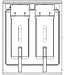 Nayati Friteuse | 2x10L | 400V | 16kW | (H)85/106x(B)80x(D)75cm