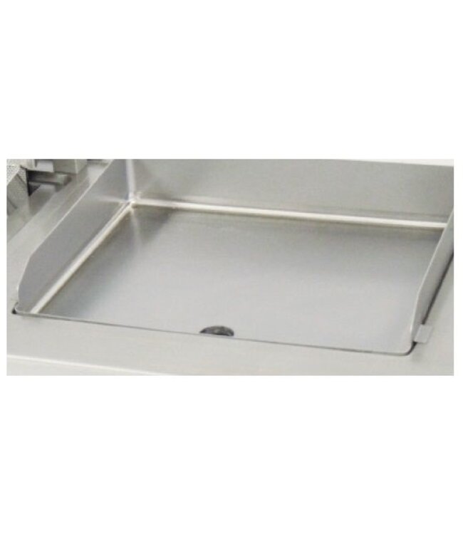 Bakplaat glad | 400V | 9,1kW | (H)85/97x(B)80x(D)75cm