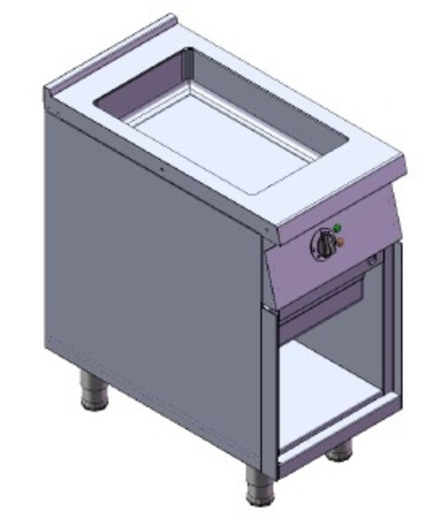 Braadslede | 400V | 4,6kW | (H)85x(B)40x(D)75cm