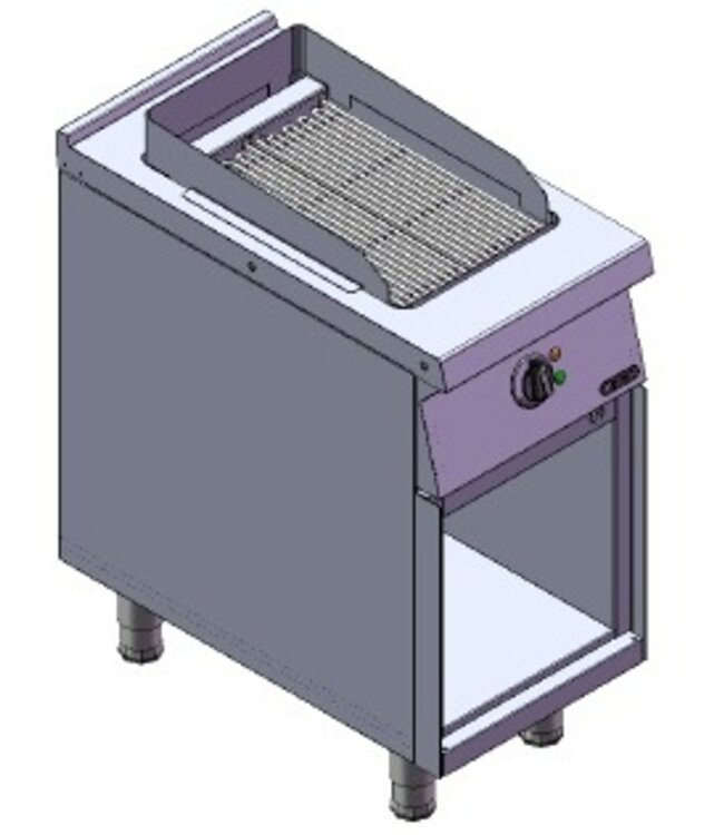 Watergrill | 230V | 3,2kW | (H)85/92x(B)40x(D)75cm