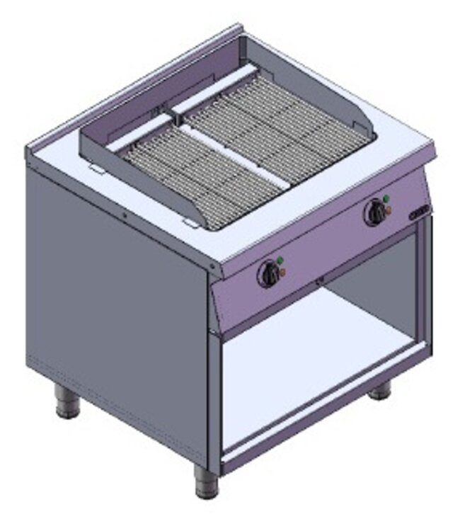 Watergrill | 400V | 6,4kW | (H)85/92x(B)80x(D)75cm