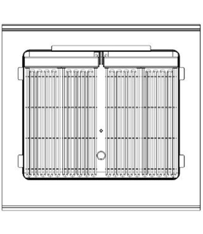 Watergrill | 400V | 6,4kW | (H)85/92x(B)80x(D)75cm