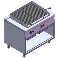 Lavasteengrill | aardgas | 14kW | (H)85/108x(B)80x(D)75cm Nayati Lavasteengrill | aardgas | 14kW | (H)85/108x(B)80x(D)75cm
