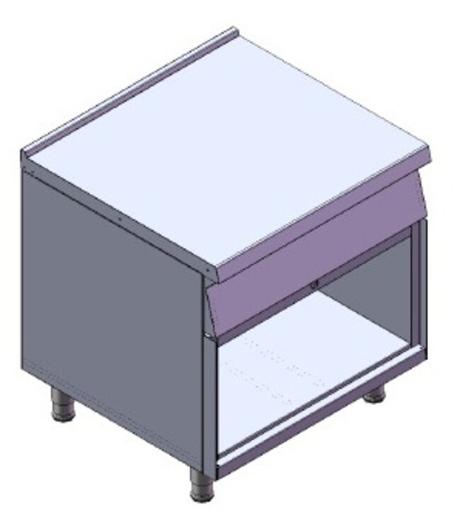 Werkunit neutraal | (H)85x(B)80x(D)75cm