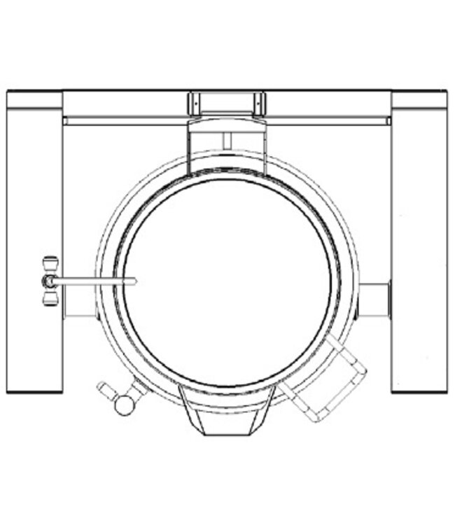 Kantelbare kookketel | 300L | 400V | 36 kW | (H)90x(B)160x(D)110cm