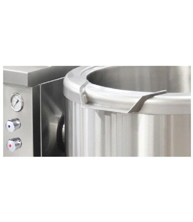 Kantelbare kookketel | 300L | 400V | 36 kW | (H)90x(B)160x(D)110cm
