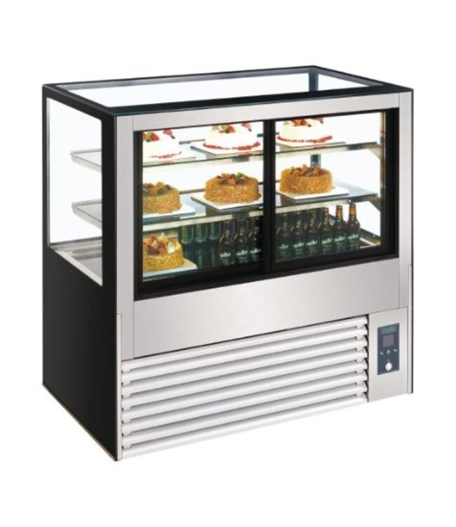 Koelvitrine Deli | 385L | (H)120x(B)120x(D)68cm