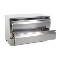 Koel/vrieswerkbank met 2 zones | 6x 1/1GN | (H)87x(B)123x(D)70 Polar Koel/vrieswerkbank met 2 zones | 6x 1/1GN | (H)87x(B)123x(D)70