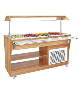 Polar Buffetbar koeling | 4x 1/1GN | Zelfservice