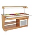 Buffetbar koeling | 4x 1/1GN | Zelfservice