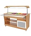 Buffetbar koeling | 4x 1/1GN | Zelfservice