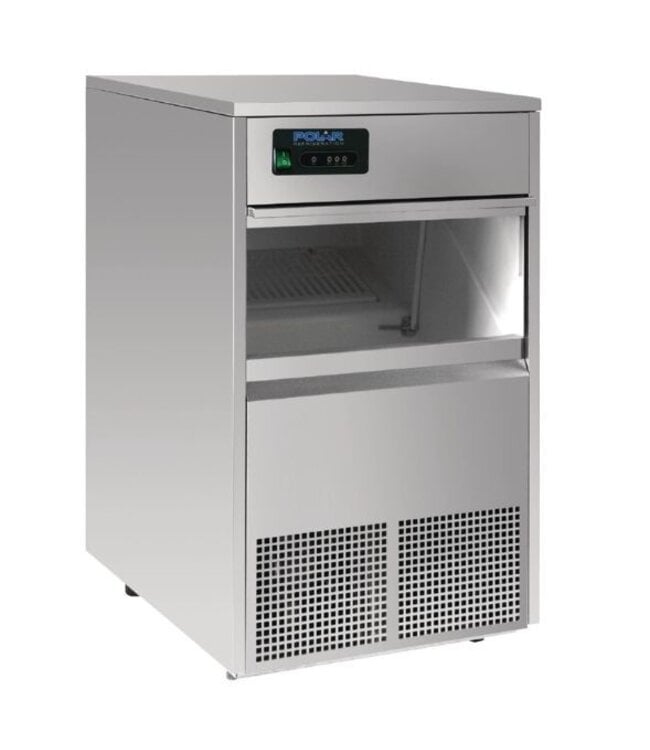 IJsblokjesmachine Polar | Holle ijsblokjes | 50kg/24u | 10kg bunker