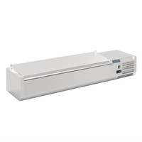 Opzetkoelvitrine Polar RVS | 6x 1/4GN | (H)27,4x(B)140x(D)33,5 Polar Opzetkoelvitrine Polar RVS | 6x 1/4GN | (H)27,4x(B)140x(D)33,5