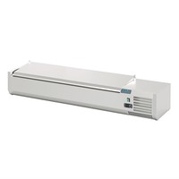 Opzetkoelvitrine Polar RVS | 6x 1/4GN | (H)27,4x(B)140x(D)33,5 Polar Opzetkoelvitrine Polar RVS | 6x 1/4GN | (H)27,4x(B)140x(D)33,5