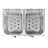 Friteuse buffalo | 2x8L | 2x 2,9kW | Buffalo Friteuse buffalo | 2x8L | 2x 2,9kW |