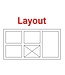Saladette | layout 4 | 1 deur rechts en 3 lades | boven 7x 1/6GN | (H)85/90x(B)130x(D)70cm