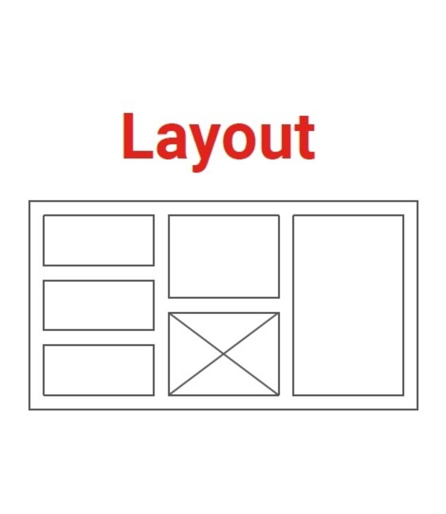 Saladette | layout 6 | 1 deur en 4 lades | boven 7x 1/6GN | (H)85/90x(B)130x(D)70cm