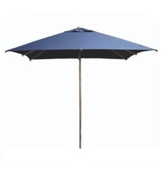 Vierkante parasol | blauw | 2,5m x 2,5m