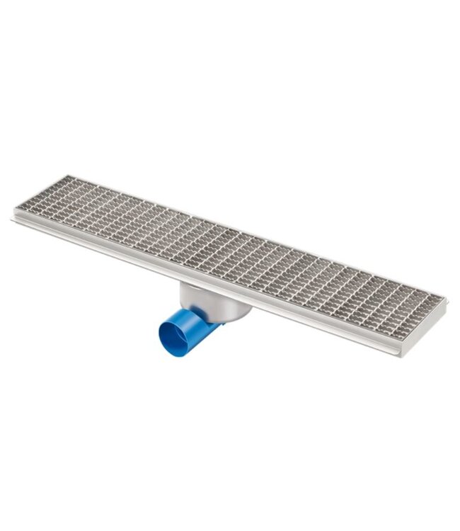 RVS horeca afvoergoot | Anti-slip maasrooster | 800 mm