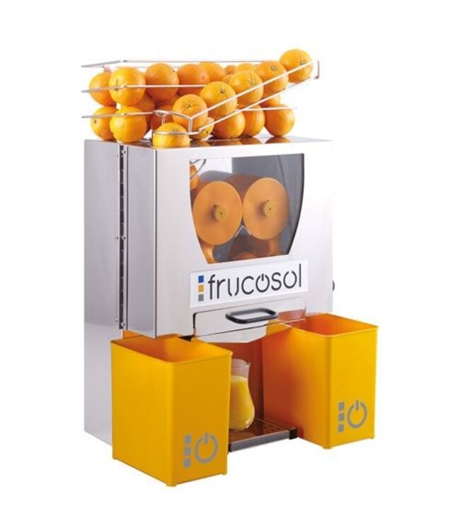 Automatische sinaasappelpers | Handmatige aanvoer | Handmatige bediening