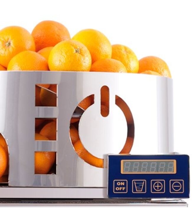 Automatische sinaasappelpers | Automatische aanvoer | Digitale bediening