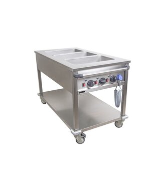 Saro Bain-Marie trolleywagen BT-2 | 2x 1/1GN