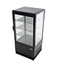 Gekoelde showvitrine SC80 | zwart | 78L | (H)96x(B)42,8x(D)38,6