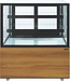 Saro Gebaksvitrine met hout Maxime | 300L | (H)121x(B)91,5x(D)67,5