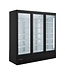 Saro Flessenkoelkast GTK1530 | 3 glazen deuren | 1530L | (H)199,7x(B)188x(D)71