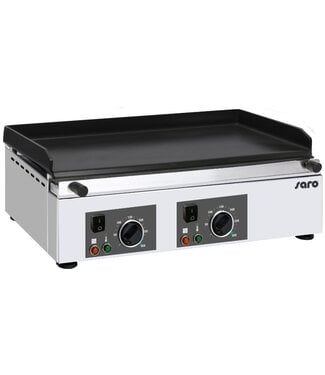 Saro Elektrische Grillplaat GPK600 | 2x2,25kW | (H)25x(B)60x(D)46