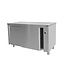 Saro Warmhoudkast en werktafel RVS - (H)85cmx100x60cm